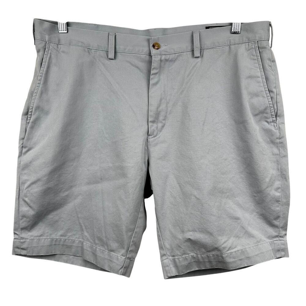 Polo Ralph Lauren Men's Shorts Classic Fit Flat Front 9" Chino Light Blue 38